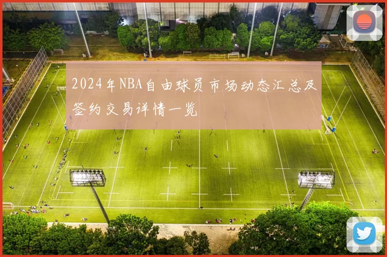 2024年NBA自由球员市场动态汇总及签约交易详情一览